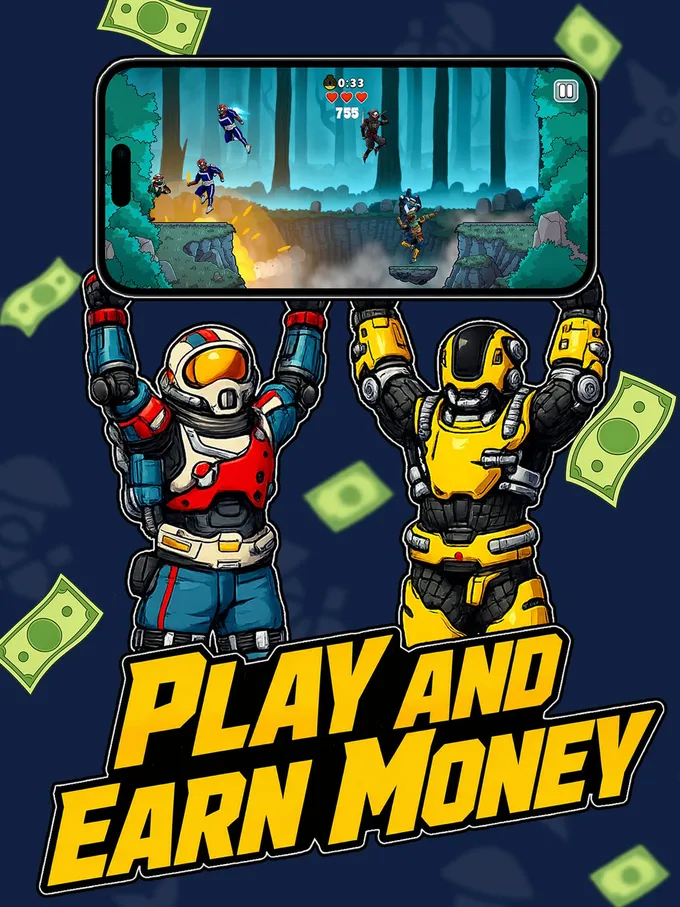 Ninja Jump gameplay screenshot