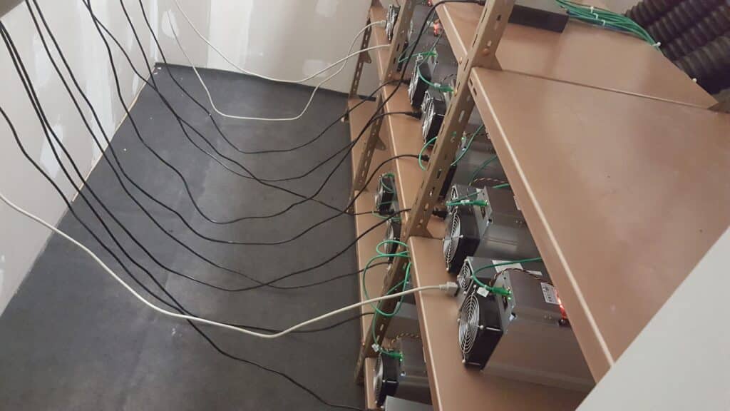 Bitcoin Mining Farm